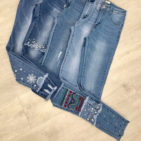 win a pair of our fabulous new embellished jeans